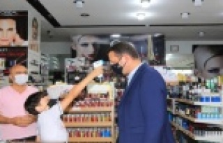 Alanya'da Kaymakam Ürkmezer'den denetim