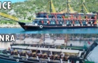 Alanya'nın en büyük korsan gemisini yeniden...