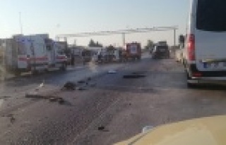 Alanya yolunda intihar gibi kaza: 1’i ağır 2 yaralı