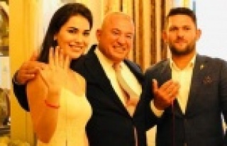 Başkan Şahin üyesinin nişanı için Rusya'ya...