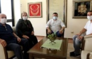 Başkan Yücel şehit ailesini ağırladı