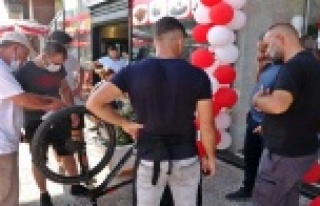 Çalınan bisikletin internetten satışta olduğunu...