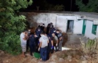 Cesedini ziyarete gelen abisi buldu