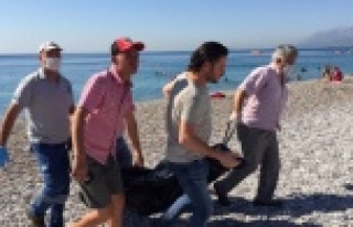 Denizde ölü bulundu