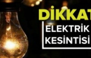Dikkat! Alanya ve Gazipaşa'da elektrik kesintisi...