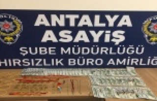 Evden 400 bin TL çalan şüpheliler, bekçilere yakalandı