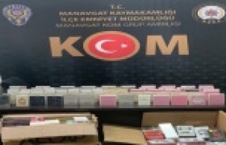 Gümrük kaçağı sahte parfümler polise takıldı