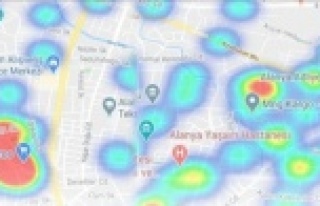 İşte Alanya'da Korona Virüsün tavan yaptığı...