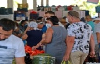 Kapalı pazarda ‘içeriye girmeye korktum’ dedirten...