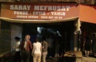 Mefruşat dükkanında çıkan yangında kundaklama...