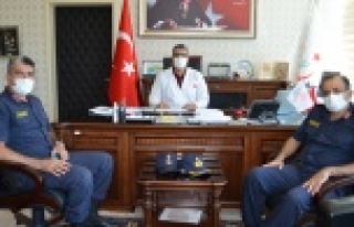 Mindivanlı'dan başhekime ziyaret