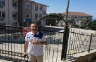 Müdür Er, okulları kontrol ediyor