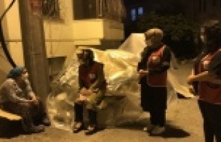 Alanya'da kiracısını eşyaları ile birlikte...