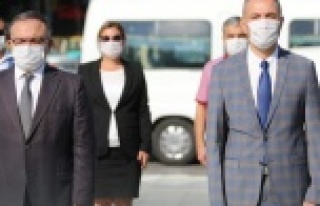 Alanya'daki son törenine katılan Er'den...