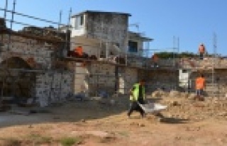 Alanya Gülevşen Cami’nin restore çalışmaları...