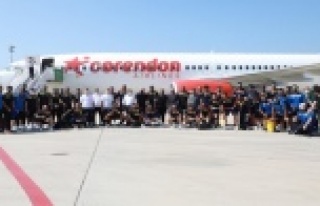 Alanyaspor tur için uçtu