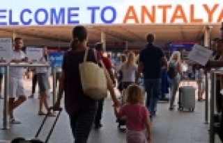 Antalya'ya gelen turist sayısı 1 milyon 316...
