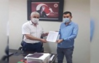 Başkan Türkdoğan mazbatasını aldı