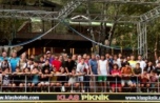 Dimçayı'nda stres attılar