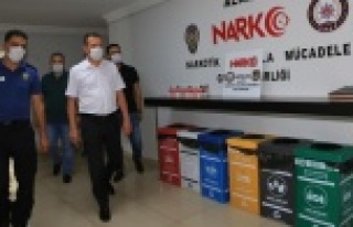 Kaymakamdan emniyete teşekkür ziyareti