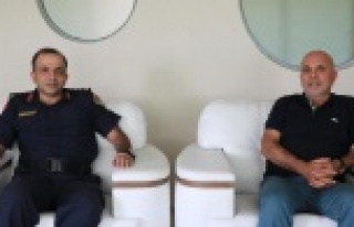 Komutandan Alanyaspor'a ziyaret