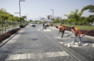 Konyaaltı Sahil Yolu’na bakım