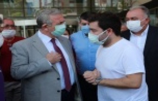 Mansur Yavaş’tan Başkan Böcek’e ziyaret