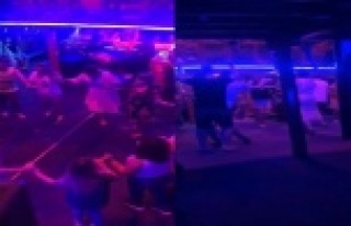 Maske ve sosyal mesafesiz tekne turunda dikkat çeken...