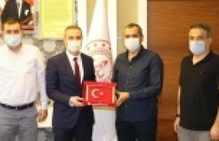 MHP'den Hüseyin Er'e ziyaret