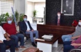 MHP'den, Muhittin Ergen'e ziyaret