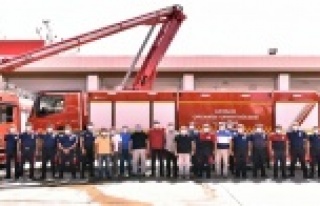 OSB’ye son teknolojiye sahip itfaiye aracı