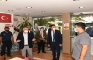 Vali Yazıcı pandemi denetiminde