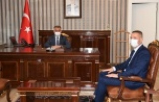 Valiyi ziyaret edip yeni görevine başladı