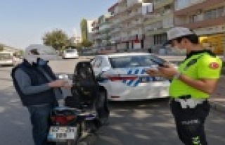 308 bin 770 motosiklet denetlendi, 75 bin 894'üne...