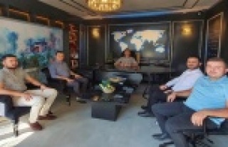 Alanya AK Gençlik'ten MÜSİAD'a ziyaret