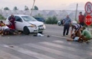 Alanya'da feci kaza: 2 yaralı var