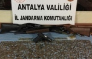 Alanya'da jandarmadan sikke operasyonu