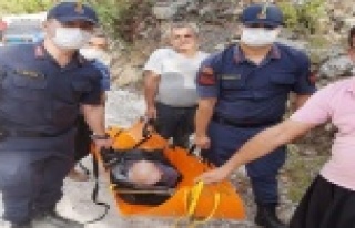 Alanya'da kayıp yaşlı adamı jandarma buldu