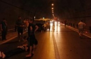 Alanya'da tünelde can pazarı