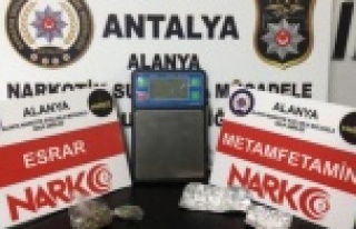 Alanya'da uyuşturucu operasyonu