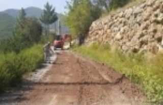 Alanya kırsalında kış hazırlıkları devam ediyor