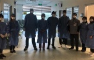 Alanyalı diş hekimleri filyasyon ekibinde