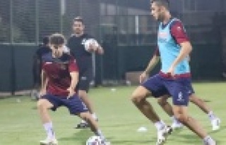 Alanyaspor'da Galatasaray maçı hazırlıkları...