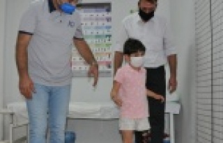 Bacağı kesilen Özge'ye silikonlu protez için...