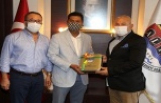 Büyükelçiden, Başkan Şahin'e ziyaret