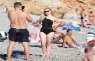 Dün ve bu sabah yağmur ve fırtınaya teslim olan...