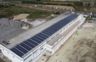 Enerjisini güneşten alan dev fabrika, yıllık 500...