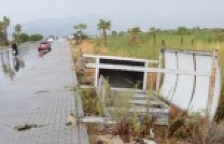 Fırtınada bir kişi hayatını kaybetti