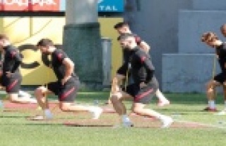 Galatasaray, Alanyaspor hazırlıklarını sürdürdü