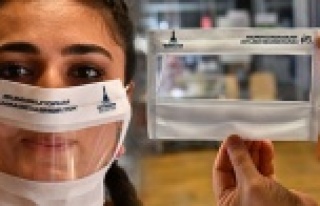 Şeffaf maskeye rekor talep